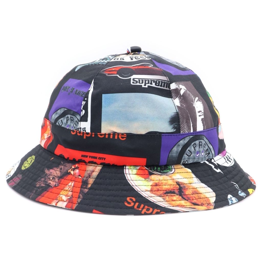 SUPREME (シュプリーム) 21SS GORE-TEX Bell Hat ゴアテックス ベルハット バケットハット 帽子 ブラック/マルチカラー