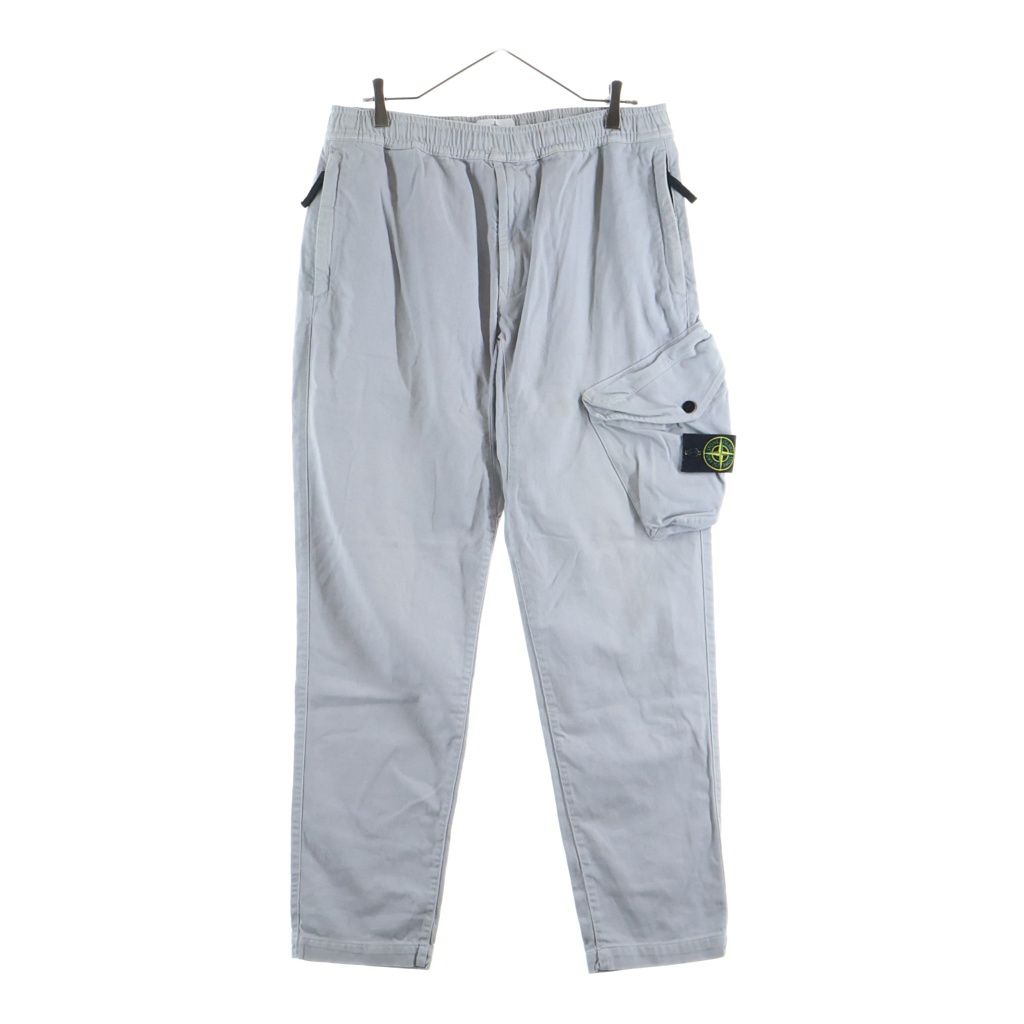 STONE ISLAND (ストーンアイランド) Cargo Pants ロゴワッペン カーゴパンツ グレー 751530104