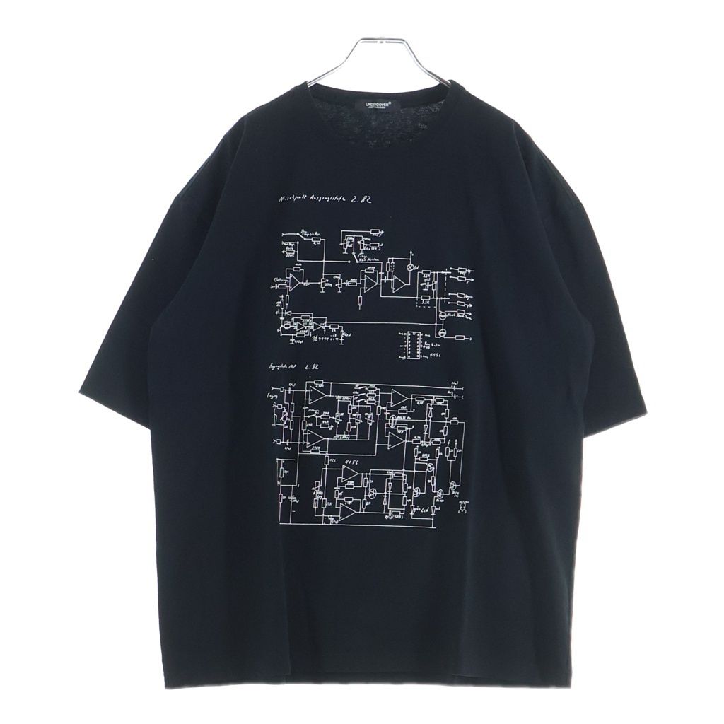 UNDERCOVER (アンダーカバー) 25AW FAUST T-SHIRT ファウスト グラフィック半袖Tシャツ ブラック UC2E4813-7
