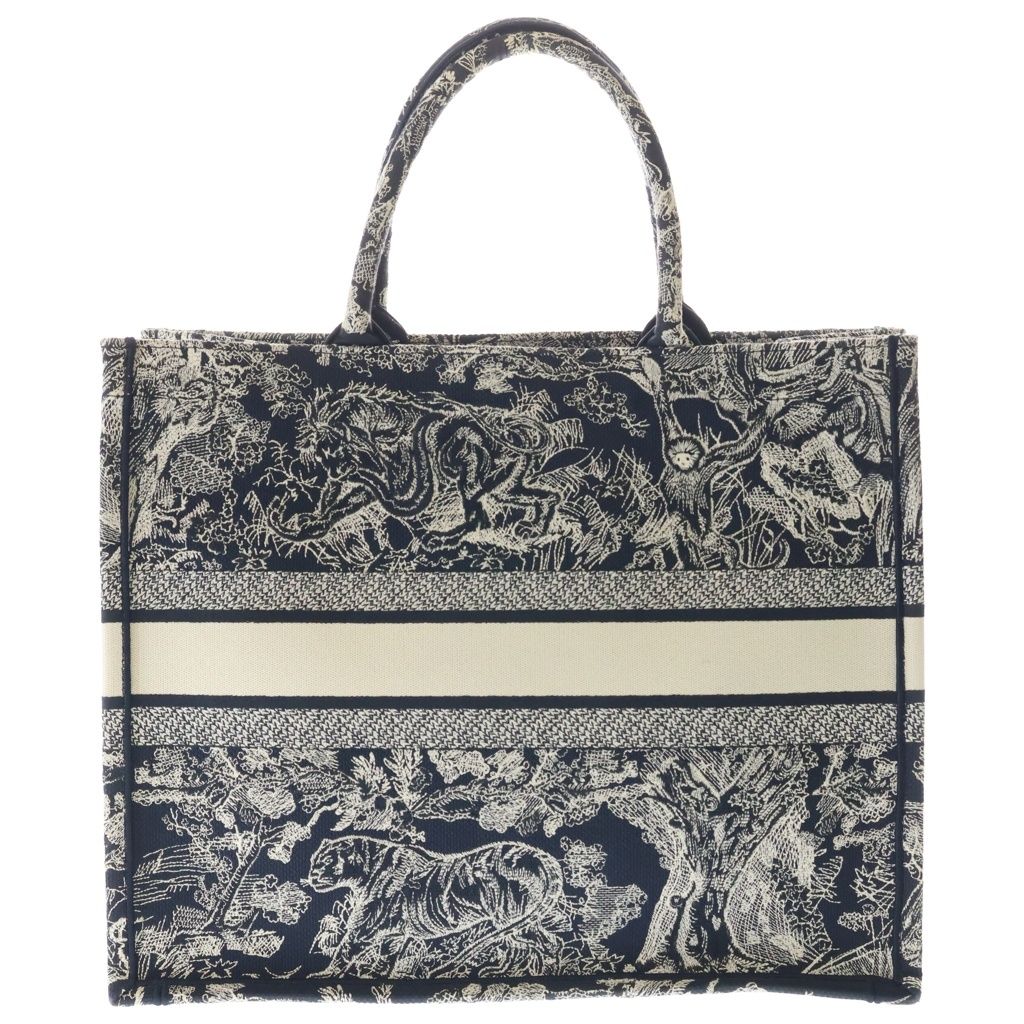 Christian Dior (クリスチャンディオール) ブックトート ラージ トワル 
