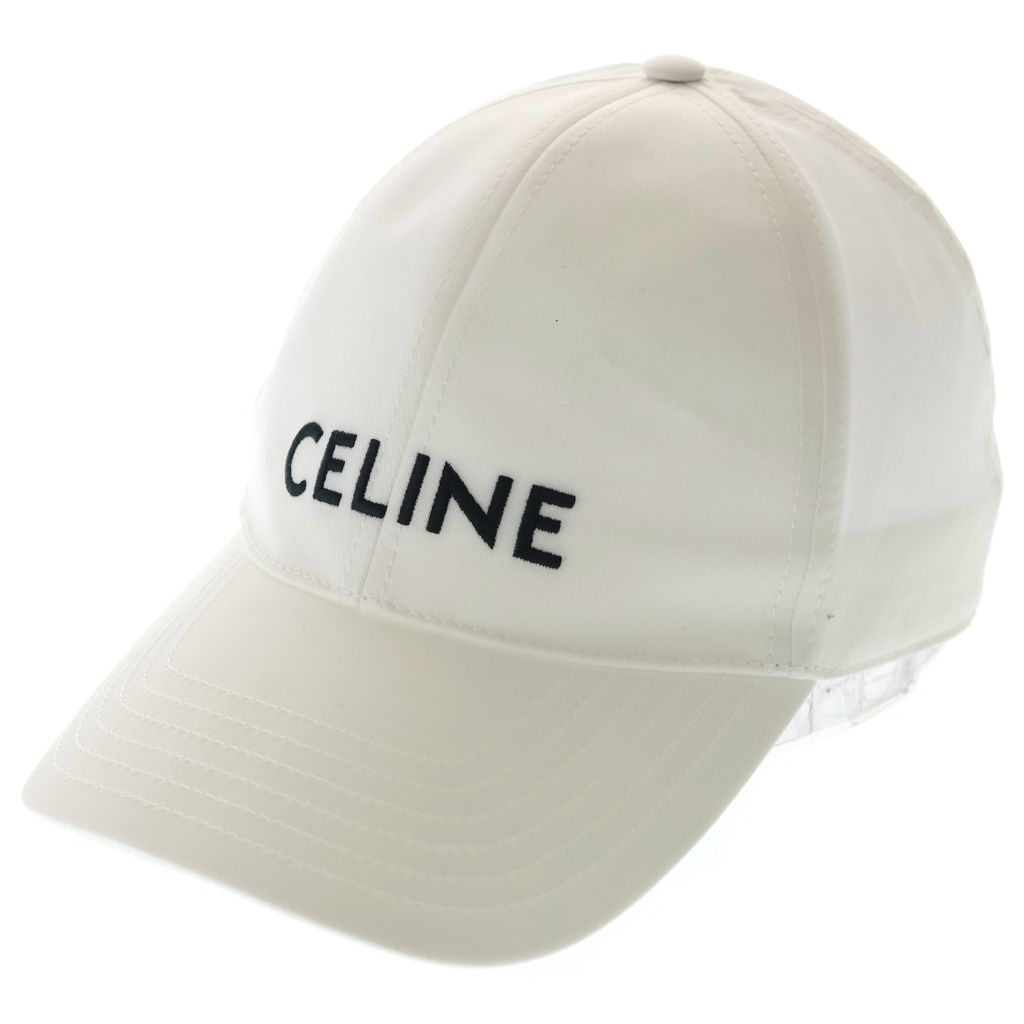 CELINE (セリーヌ) Logo Baseball Cap ロゴ刺繍 ベースボールキャップ