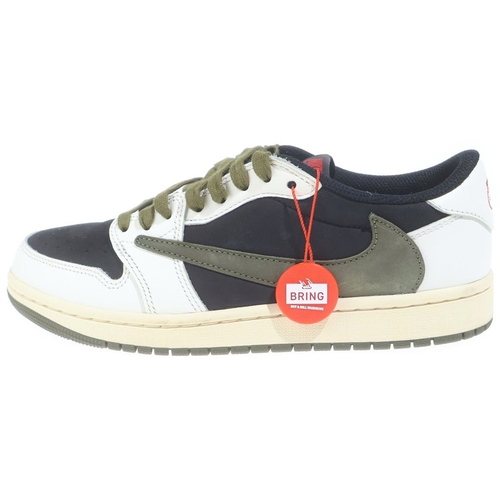 NIKE (ナイキ) ×TRAVIS SCOTT WMNS AIR JORDAN 1 LOW OG トラヴィススコット ウィメンズ エアジョーダン1 ローカットスニーカー マルチ US8/25cm DZ4137-106