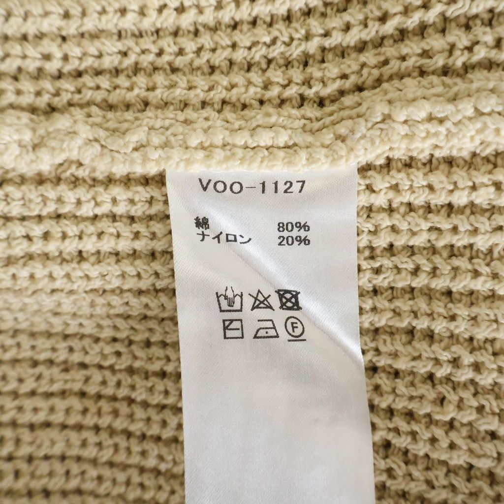 NO BRAND (ノーブランド) VOO SPEKNIT クルーネック 長袖ニット
