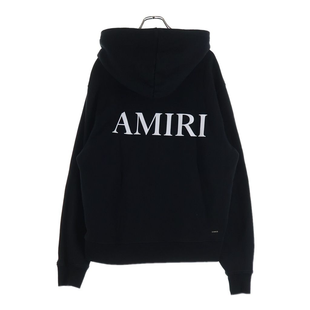AMIRI (アミリ) MA CORE LOGO HOODIE コアロゴ スウェット プルオーバーパーカー ブラック SRAMJYHD1050SMRBC012