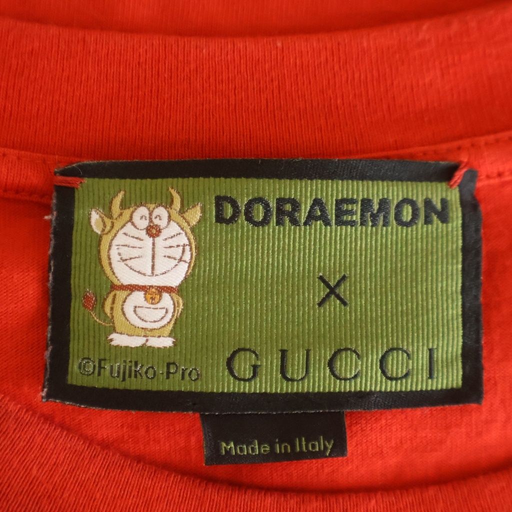 GUCCI (グッチ) × DORAEMON ドラえもん うしえもん インターロッキング