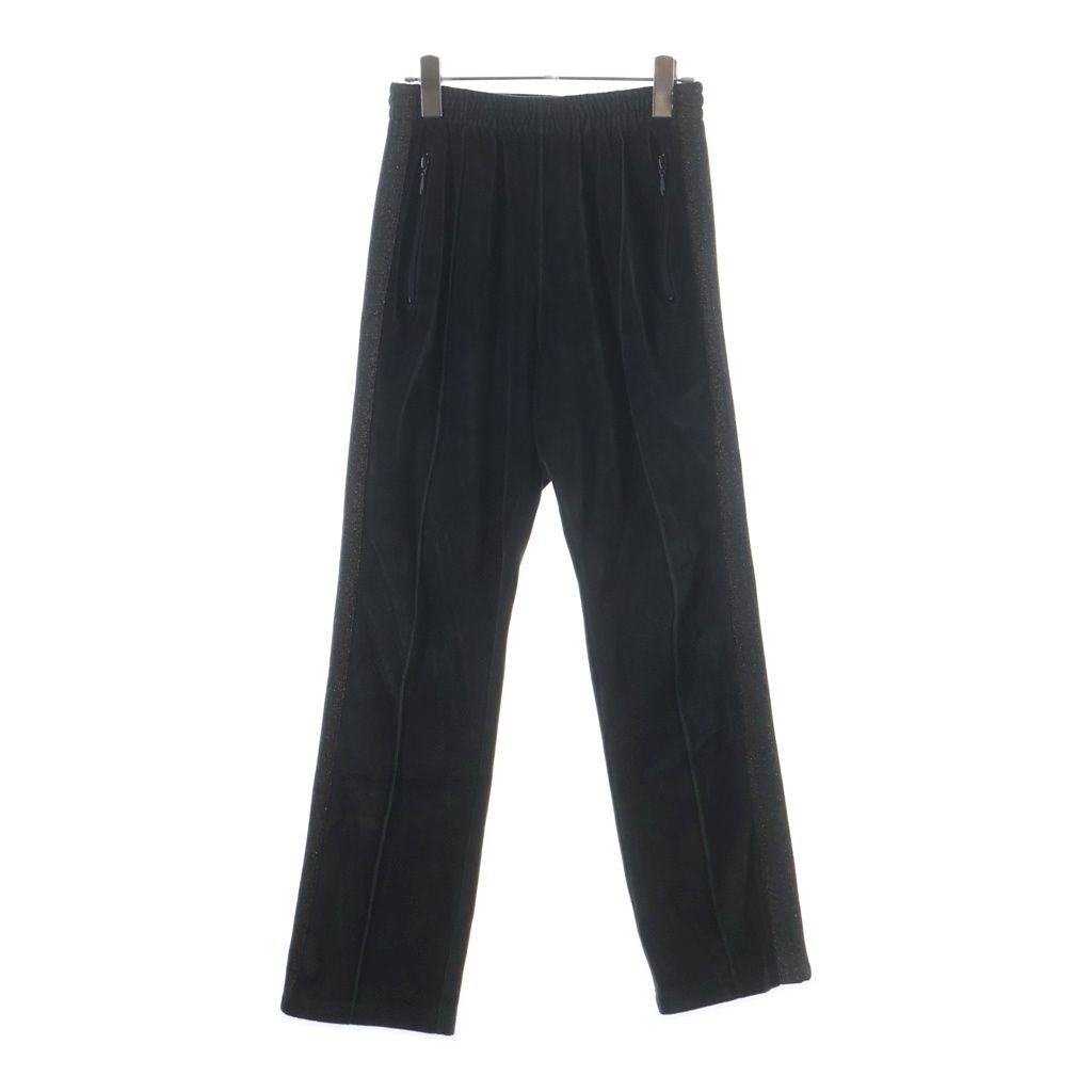 Needles (ニードルス) ×URBS Narrow Track Pants ベロアナロートラックパンツ チャコールグレー LQ462