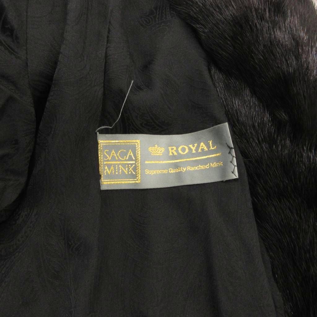サガミンク SAGA MINK ROYAL 金サガ ミンクファーコート 毛皮 ロング