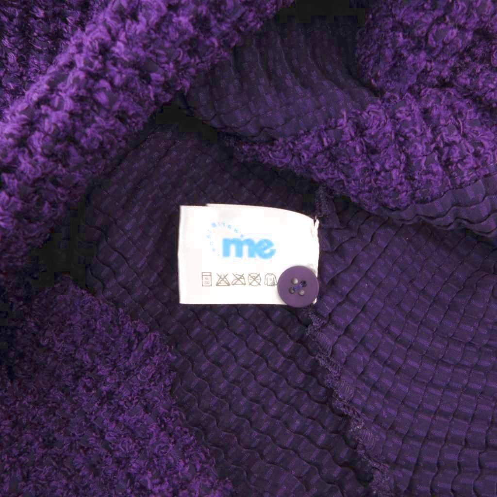 ミーイッセイ ミヤケ　半袖　トップス　ドルマンスリーブ　シャツ　カーディガン　Ｆ ミーイッセイミヤケ me ISSEY MIYAKE ニットカーディガン ドルマン