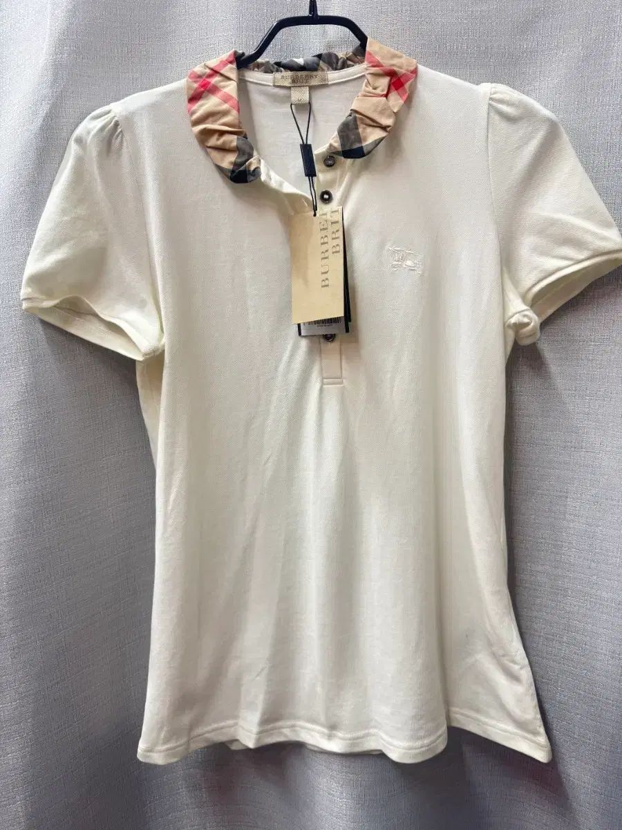 バーバリーブリット（BURBERRY Brit） タグ付き ノヴァチェック（NOVA CHECK） ラッフル カラー（KARA） 半袖 (55)