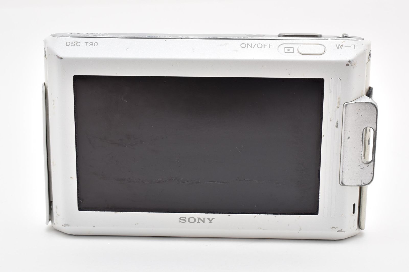 動作OK】SONY Cyber-shot DSC-T90 ホワイト サイバーショット ソニー
