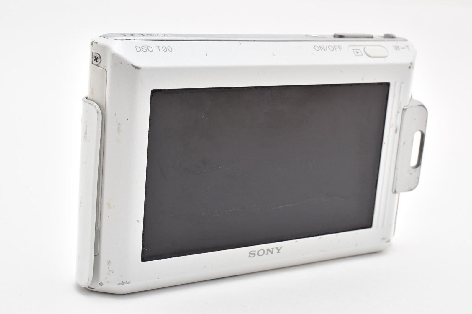 動作OK】SONY Cyber-shot DSC-T90 ホワイト サイバーショット ソニー 