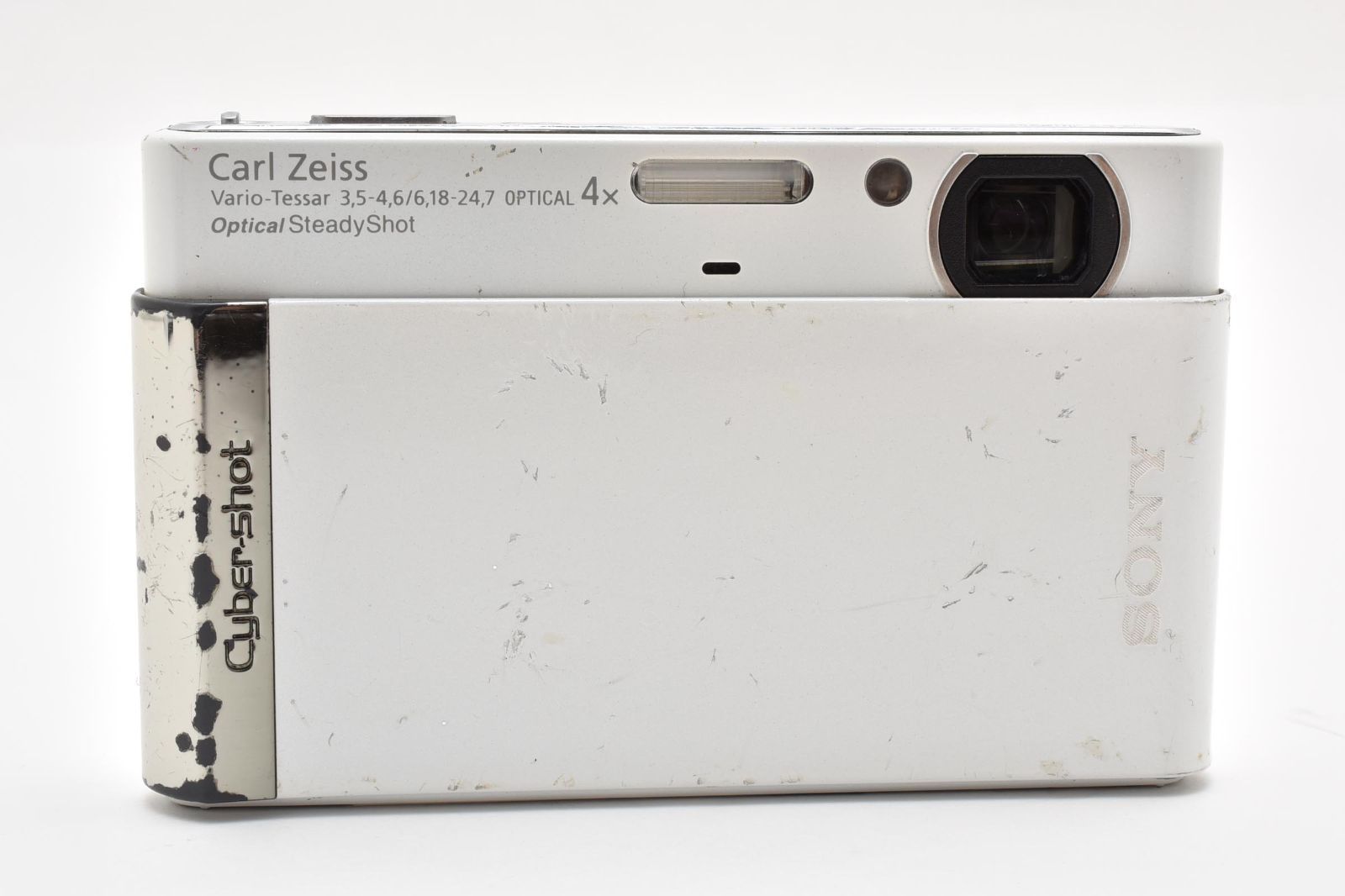 動作OK】SONY Cyber-shot DSC-T90 ホワイト サイバーショット ソニー