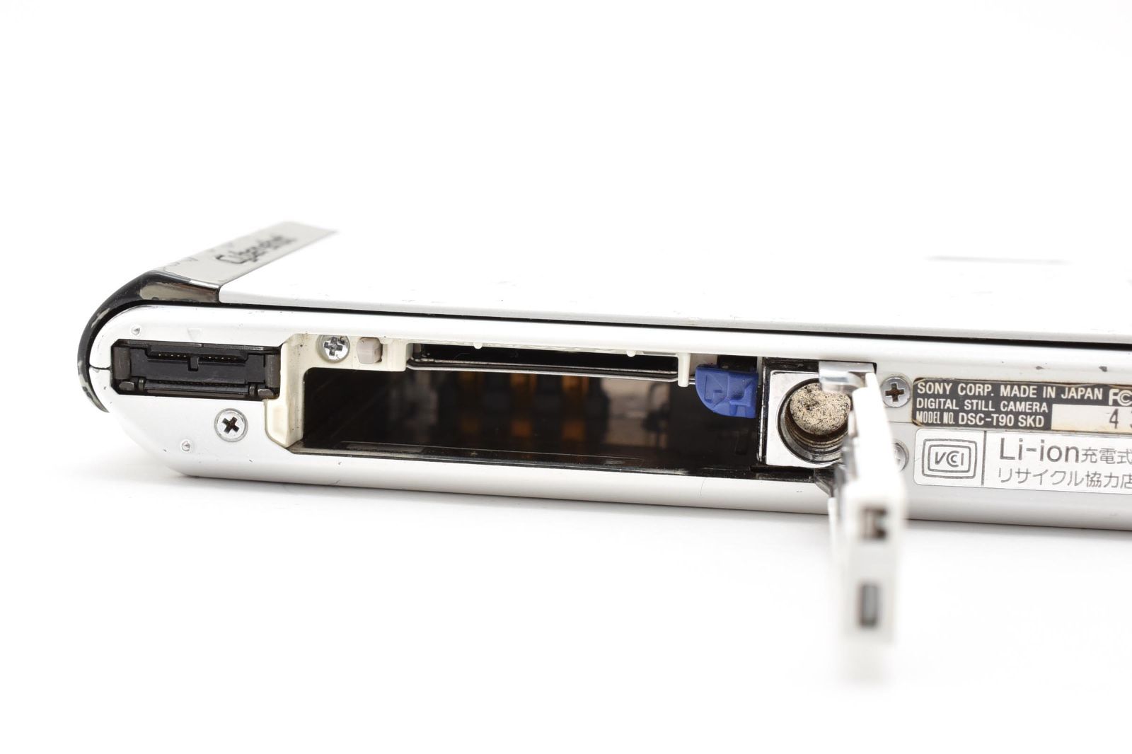 動作OK】SONY Cyber-shot DSC-T90 ホワイト サイバーショット ソニー