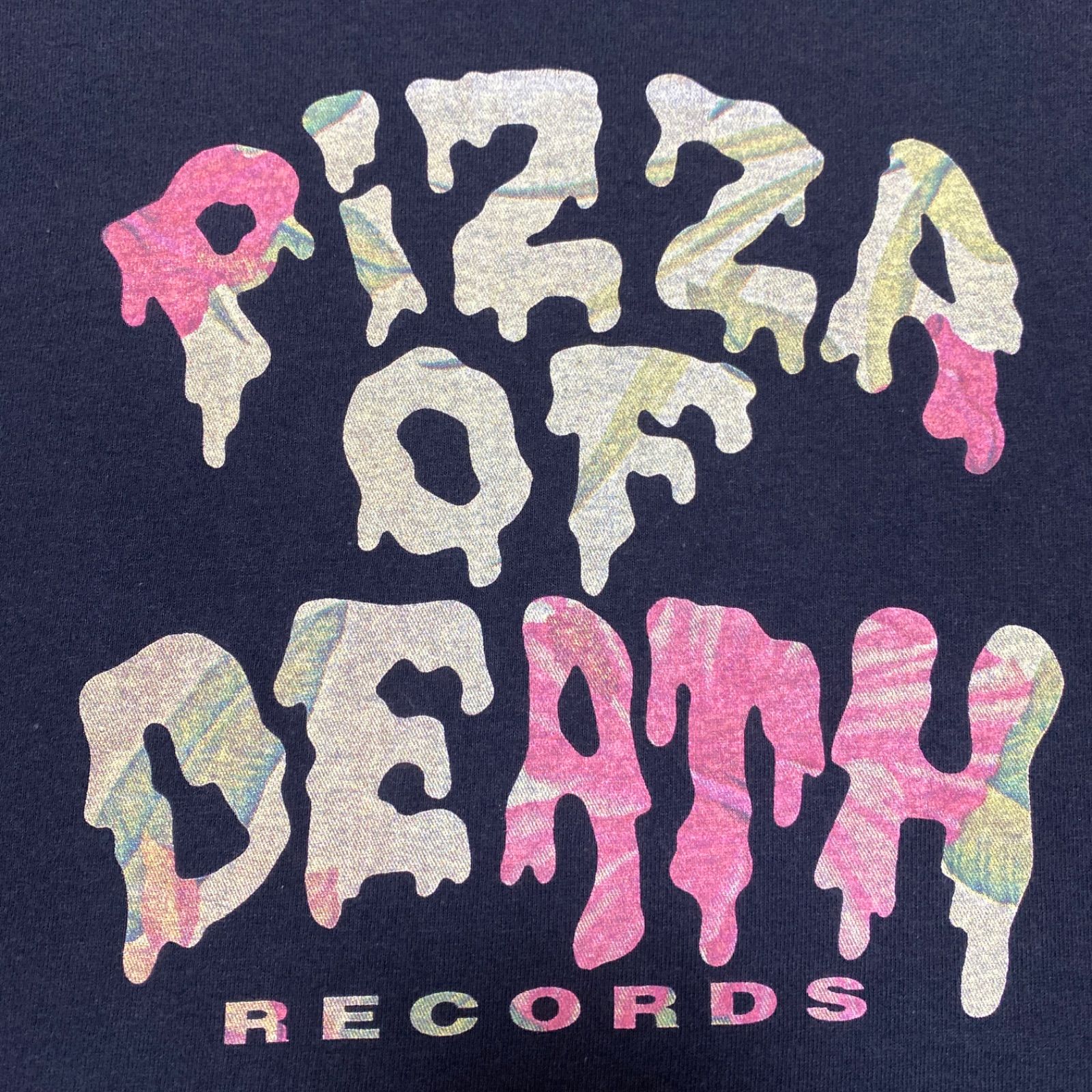 【希少】PIZZA OF DEATH RECORDS Tシャツ ハイビスカス 希少】Pizza Of Death Records ハイビスカスロゴ Tシャツanvil S