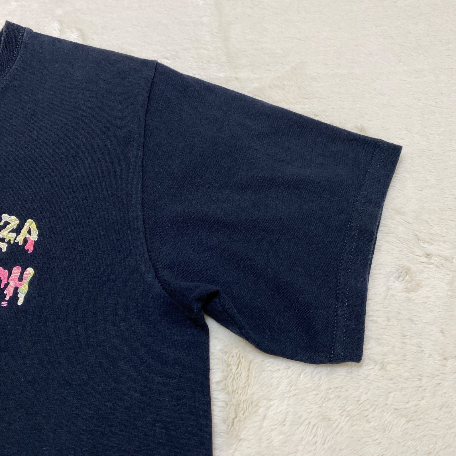 希少】Pizza Of Death Records ハイビスカスロゴ Tシャツanvil S