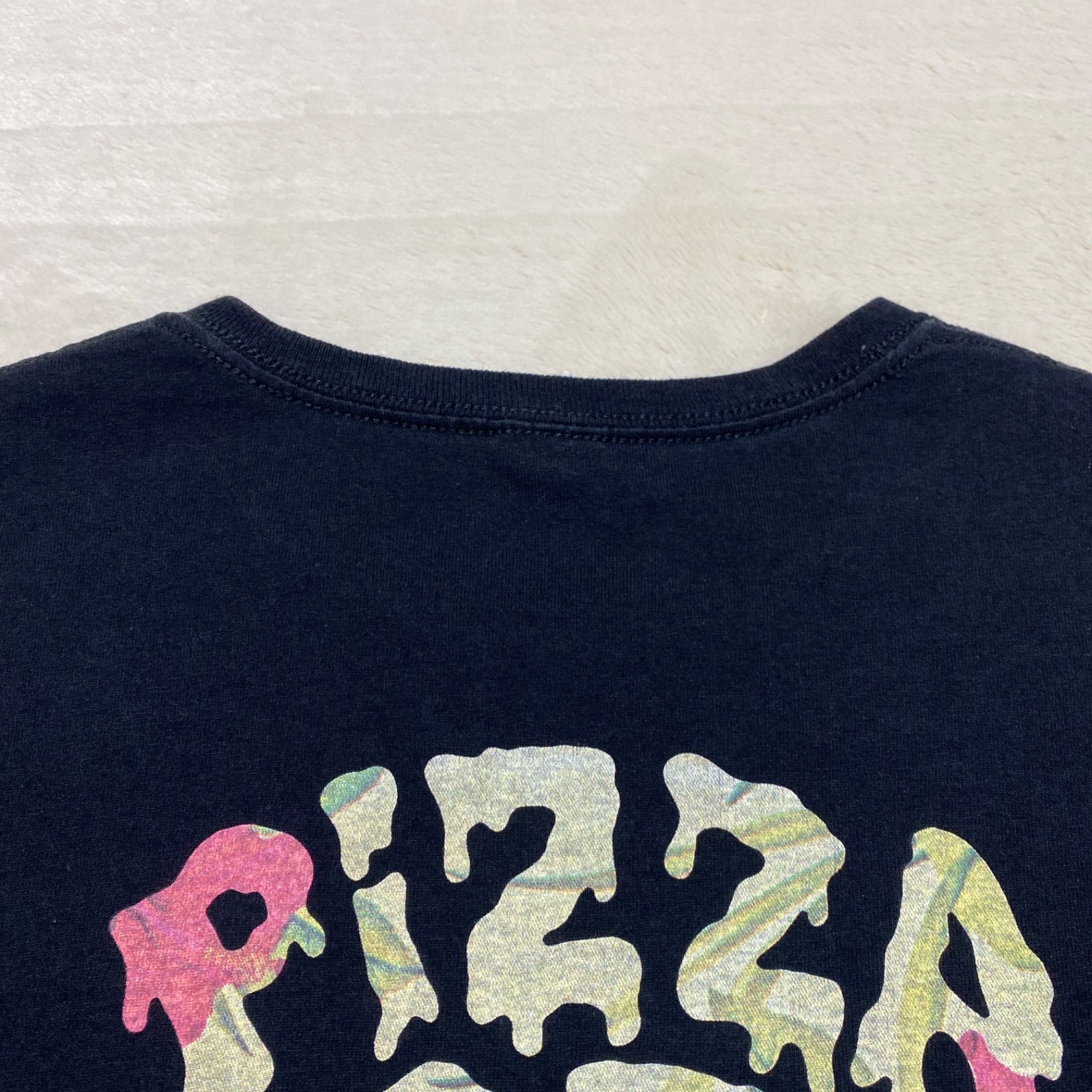 希少】Pizza Of Death Records ハイビスカスロゴ Tシャツanvil S