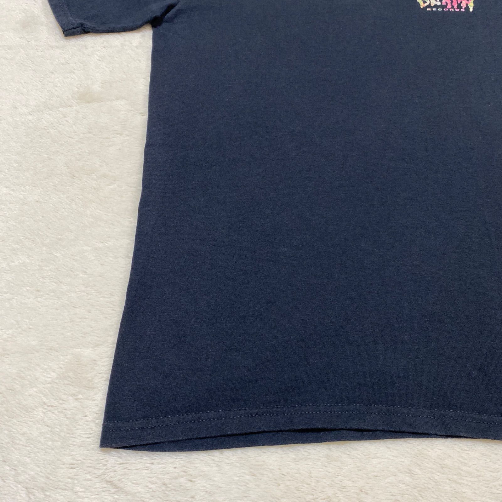希少】Pizza Of Death Records ハイビスカスロゴ Tシャツanvil S