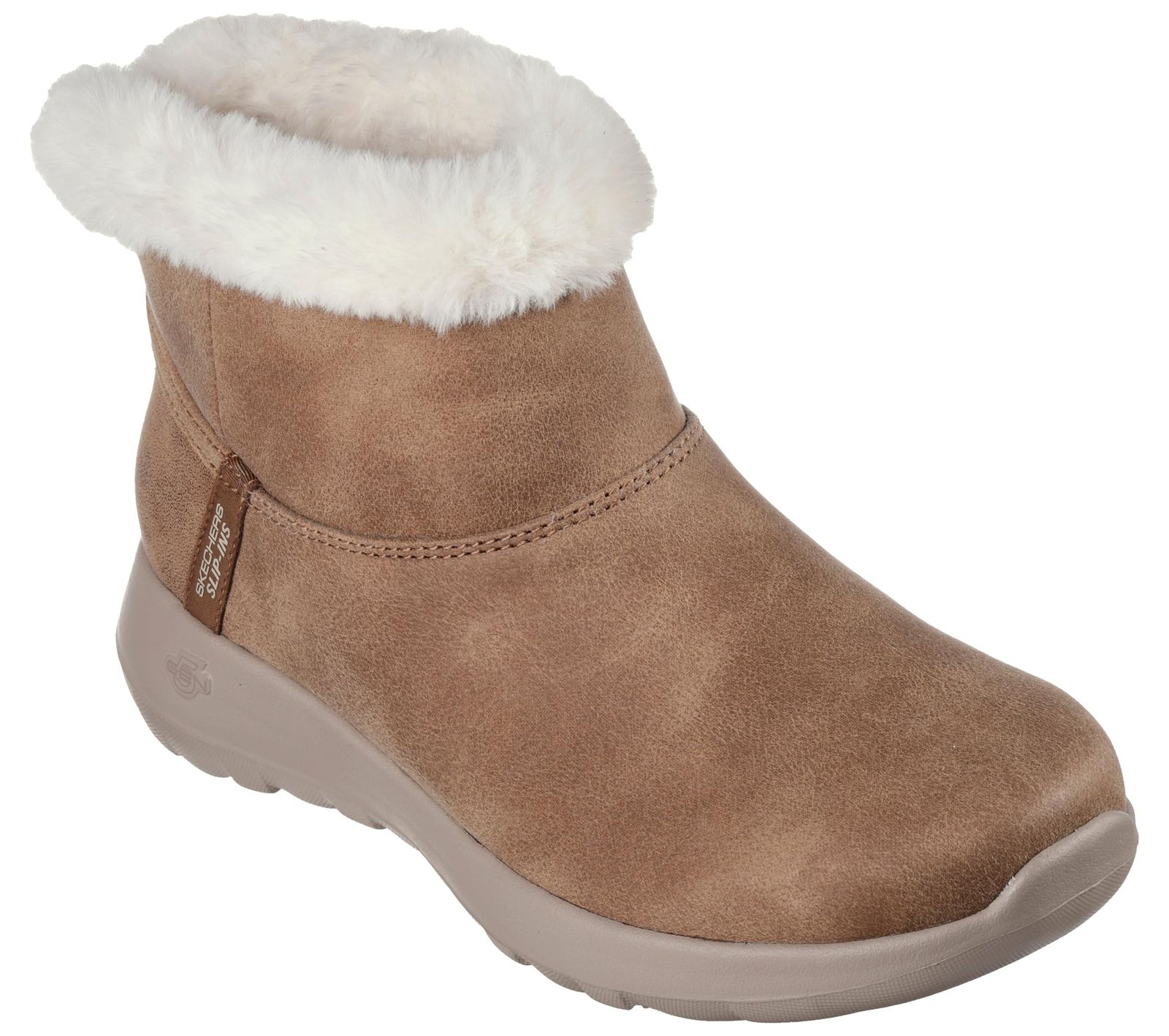 Skechers レディース クラシック アンクルブーツ, チェスナット, 23.5 cm [CSNT] [23.5 cm]