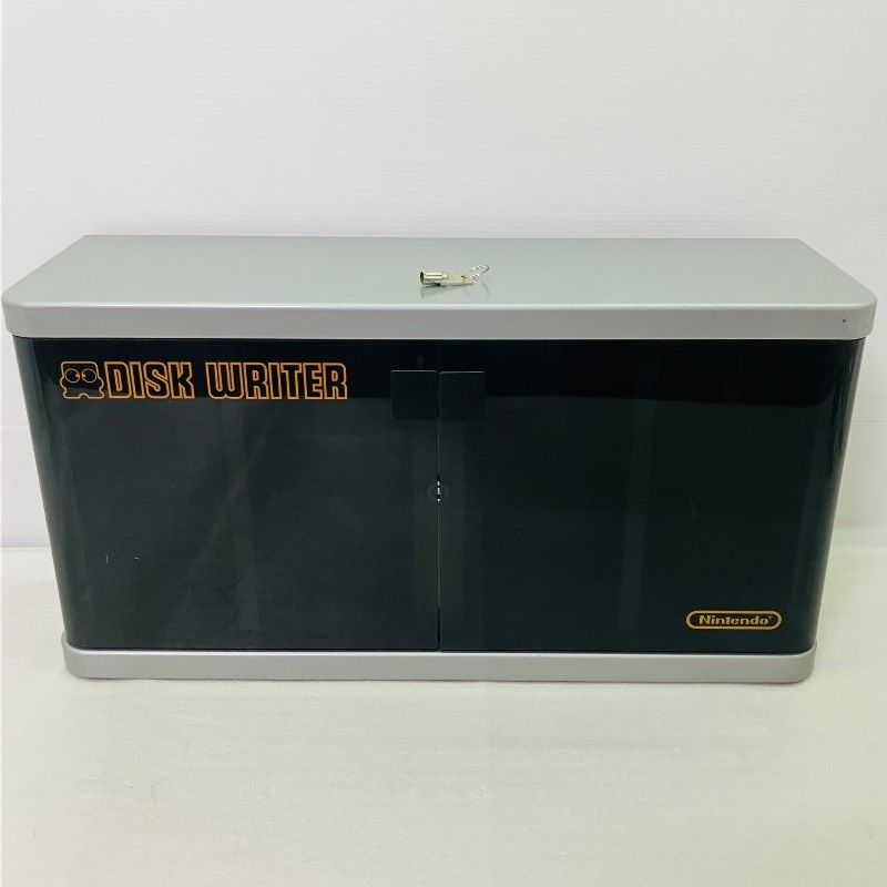 【店頭用・非売品】【鍵付き】任天堂 ディスクライター キャビネット DISK WRITER ニンテンドー ファミコン ディスクシステム 当時物