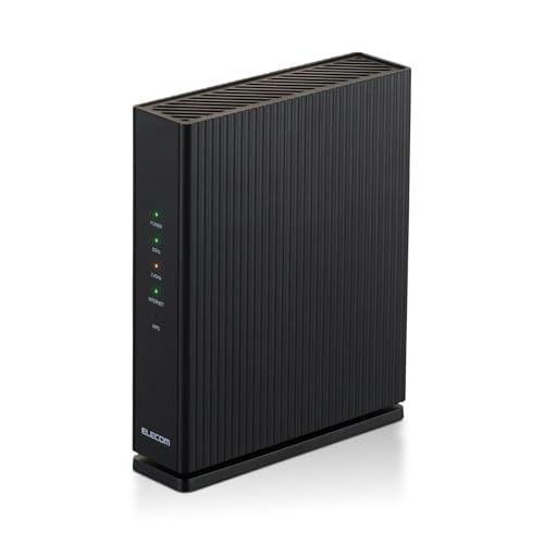 R◆エレコム WiFi ルーター 無線LAN 2402+574Mbps 11ax 有線Giga IPv6 EasyMesh(TM) エコパッケージ WRC-W602-B e72cc969