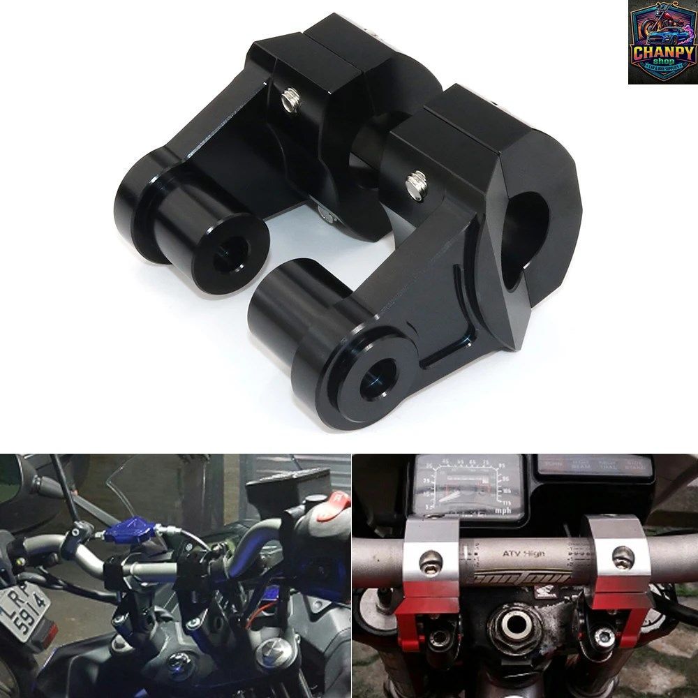 ロイヤルエンフィールド スーパーメテオ 650 2022-2024 C109 R M90 C50 25.4MM モーターサイクルハンドルバー ファットバー マウントクラン