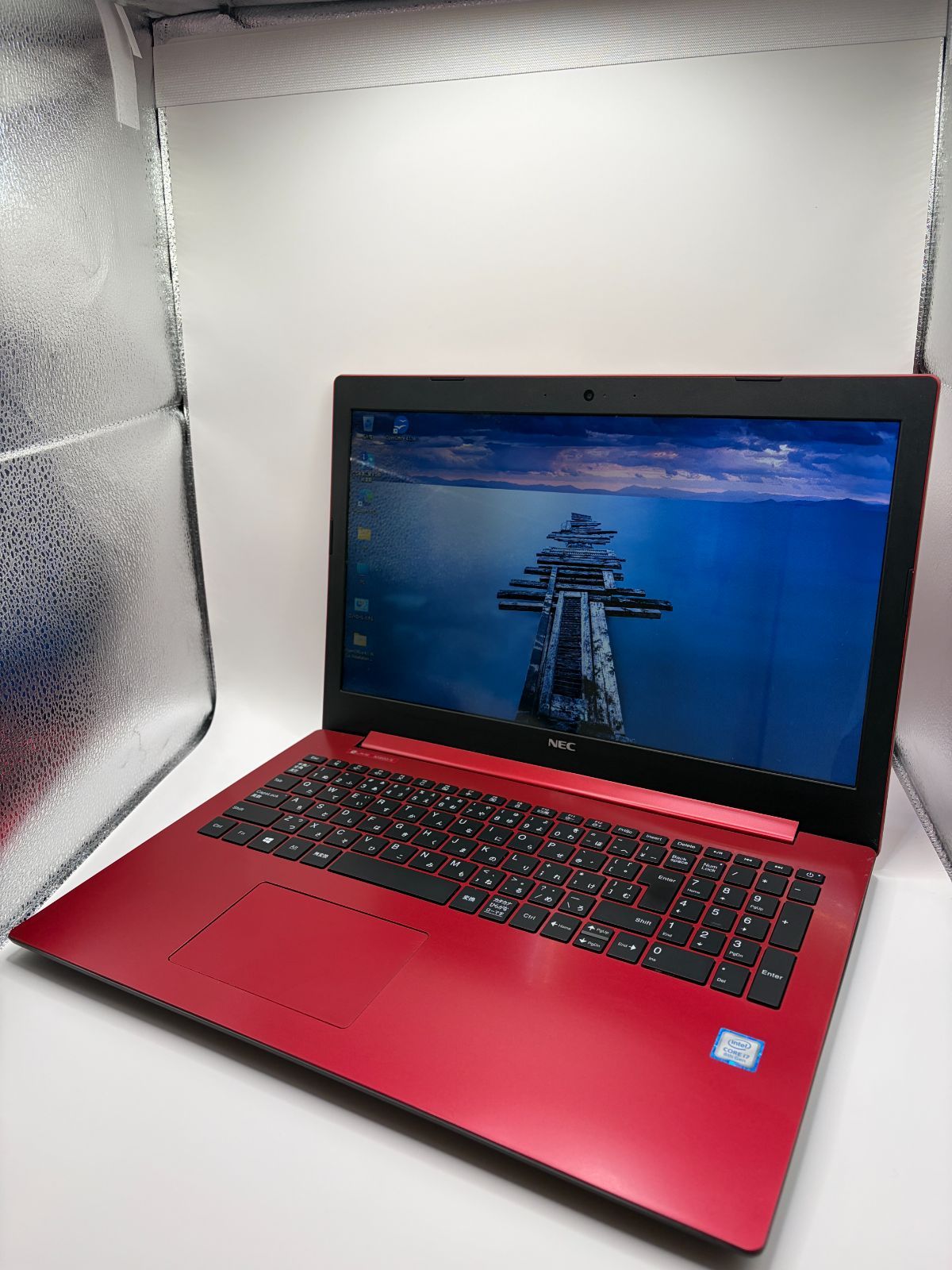 NEC/ノートパソコン/PC-NS600KAR-YC/Windows11 Home/Intel(R) Core(TM) i7-8550U CPU @ 1.80GHz/8GB/480GB/Webカメラ有/DVDマルチ