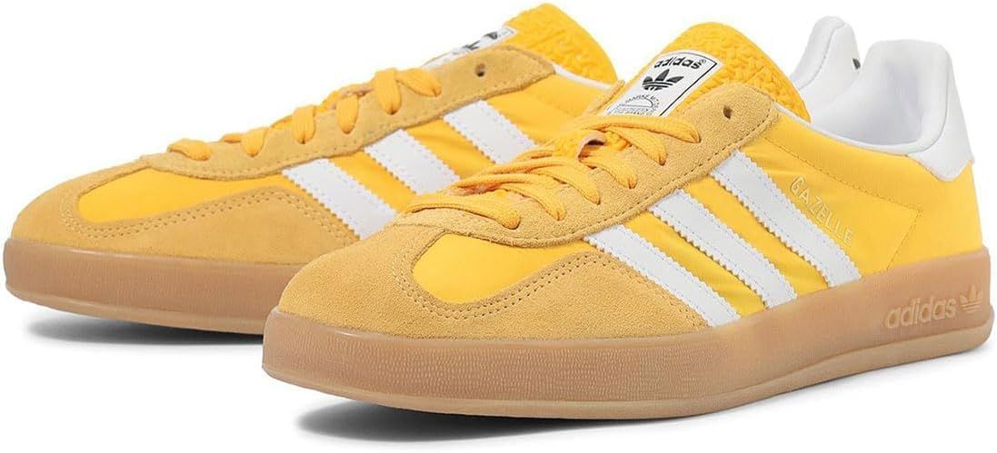 [アディダス] ガゼル インドア GAZELLE INDOOR イエロー/フットウェアホワイト/アーモンド IE6606 23.5cm [23.5 cm]