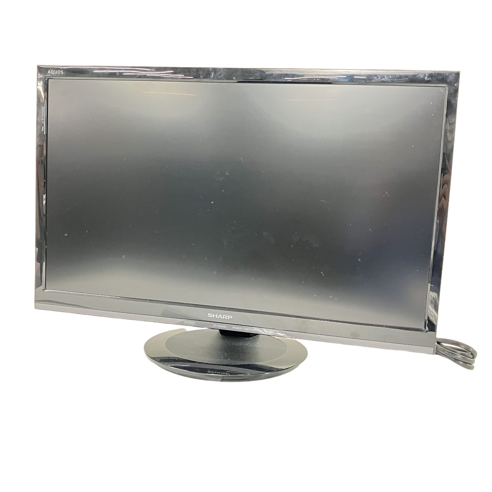 SHARP シャープ 2T-C22AD 液晶カラーテレビ 22インチ 2019年製 中古 W11332550