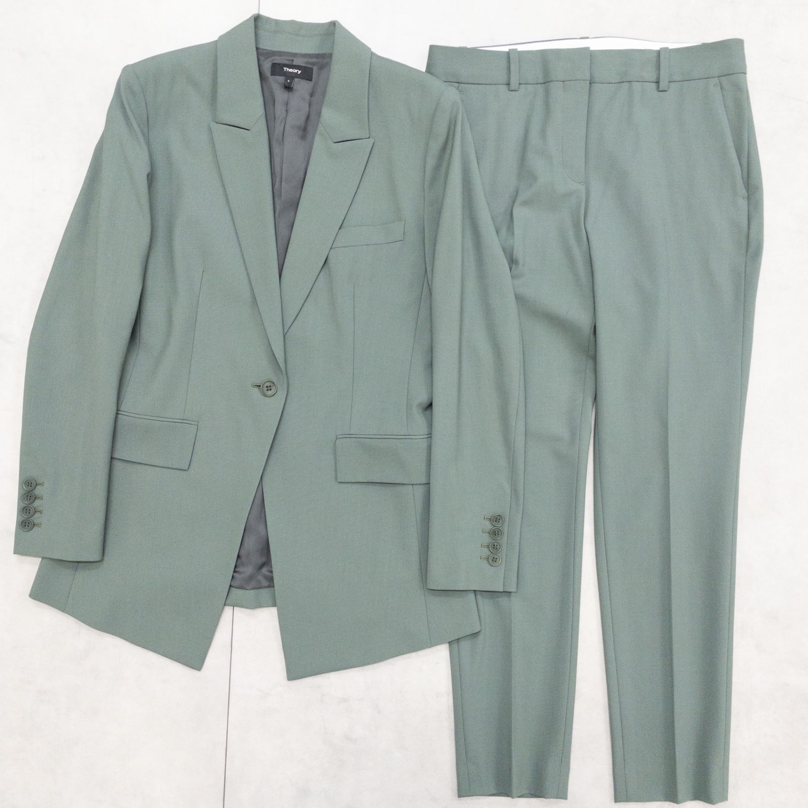 Theory セオリー セットアップ ETIENNETTE B TREECA 3 TRACEABLE WOOL