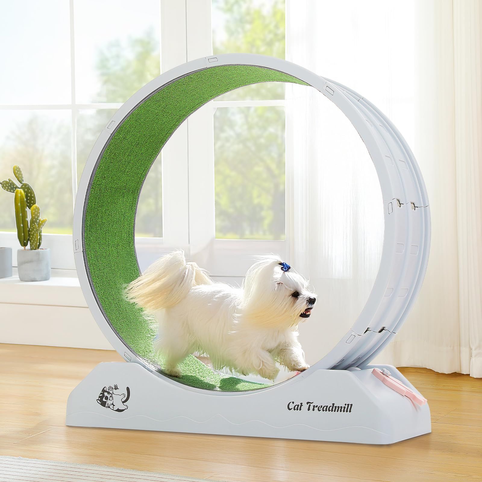 PAWZ Road キャットホイール 猫 小型犬 大型 静音 セイオン ネコ ランニングホイール ルームランナー 車 回し車 回転ホイール おもちゃ オモチャ 猫運動不足解消 - 直径80cmmt fa276d58