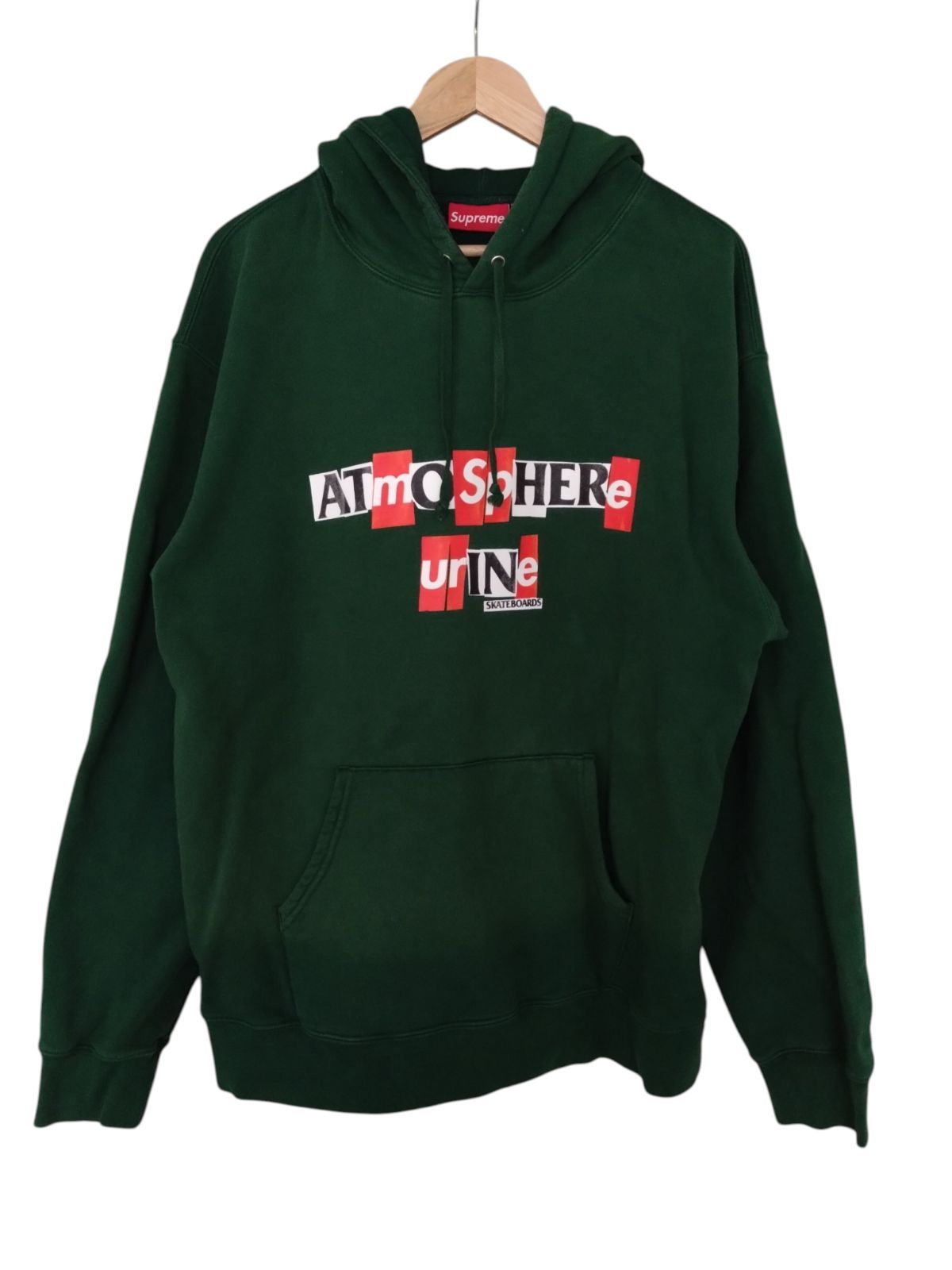 Supreme Atmosphere Urine Skateboards パーカー XL グリーン フェード 