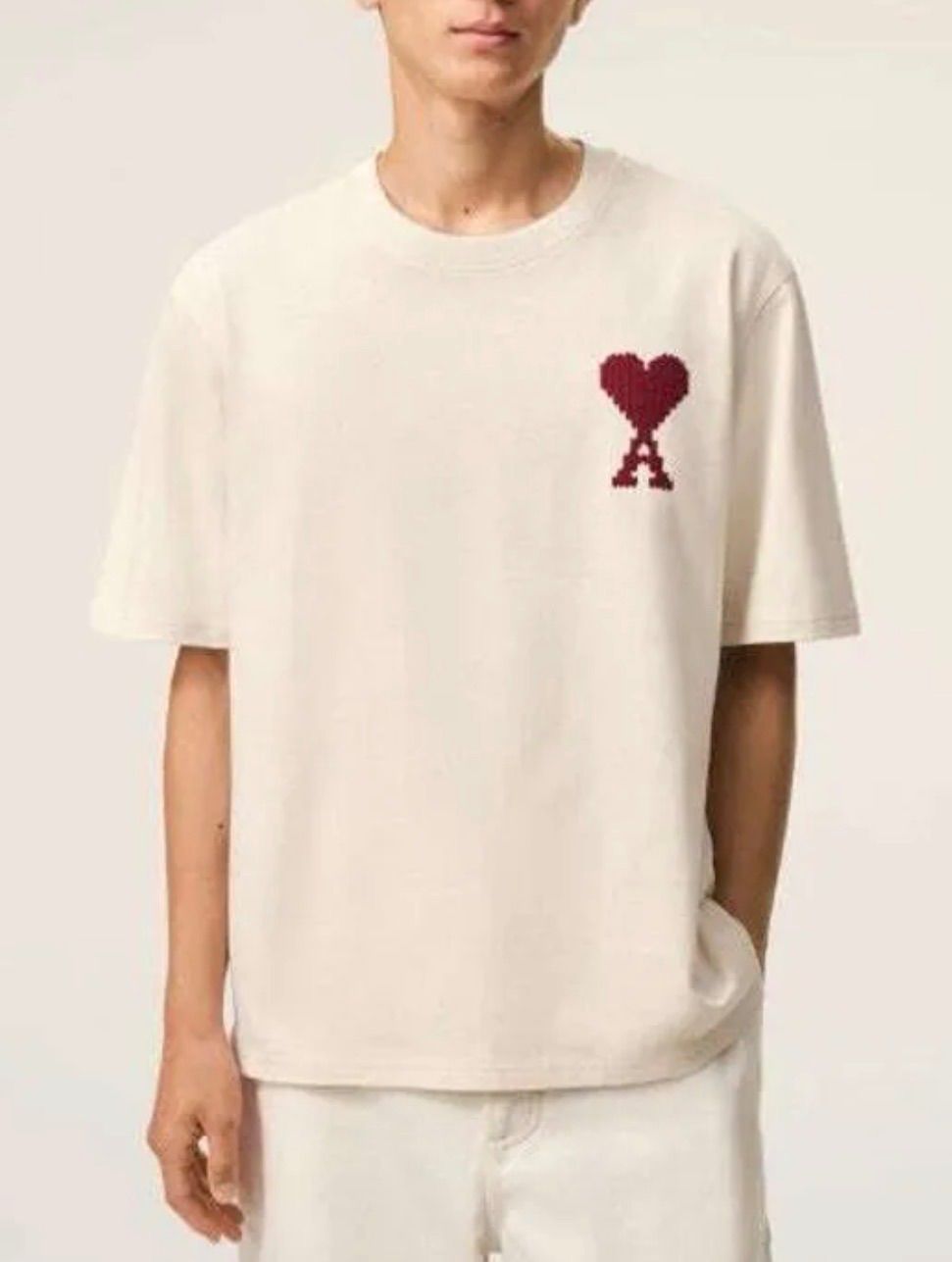 ▪️ AMI PARIS ▪️ Ami De Coeur Tシャツ L