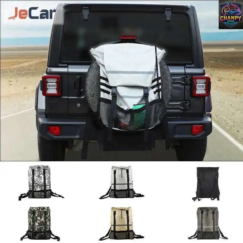 車のスペアタイヤ収納バッグ整理ストラップ ジープ ラングラー TJ JK JL 車