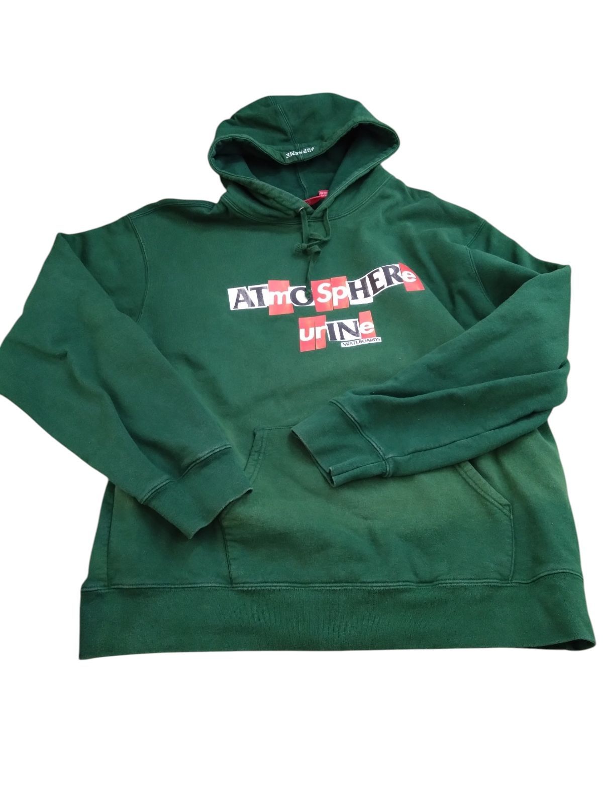 Supreme Atmosphere Urine Skateboards パーカー XL グリーン フェード 