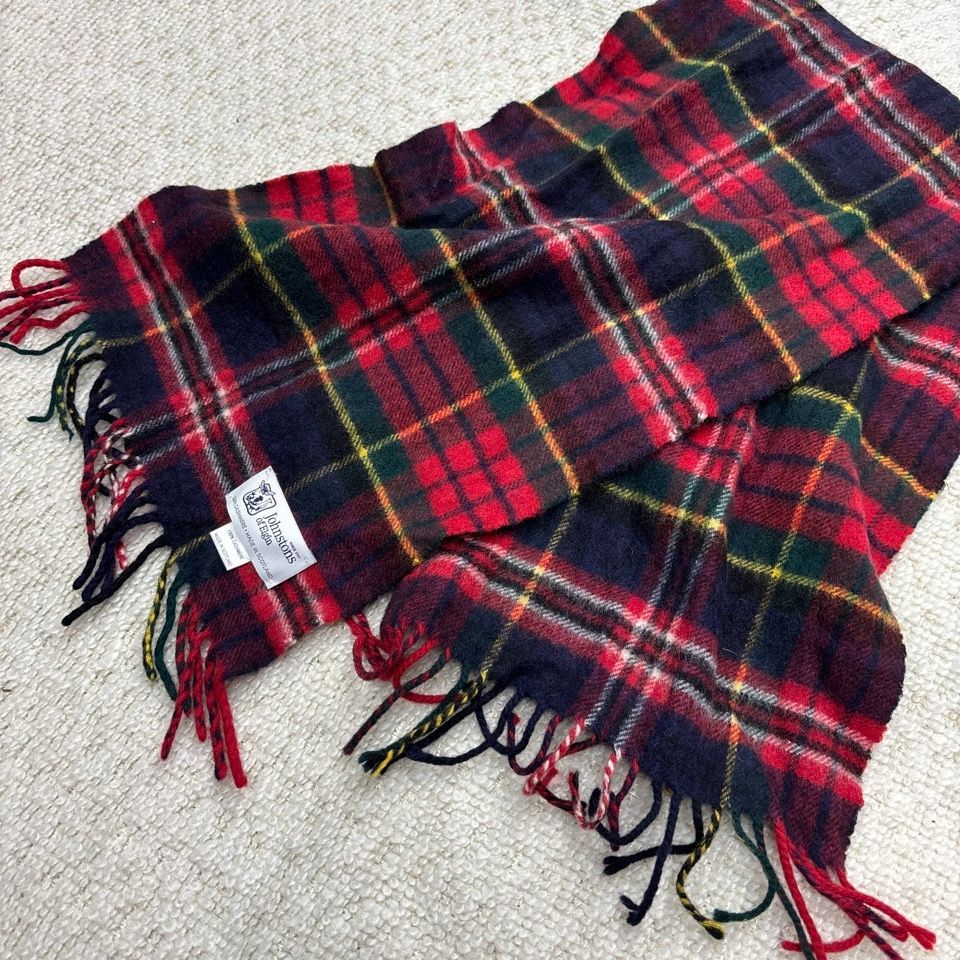 美品 高級 Johnstons of Elgin ジョンストンズ オブ エルガン マフラー
