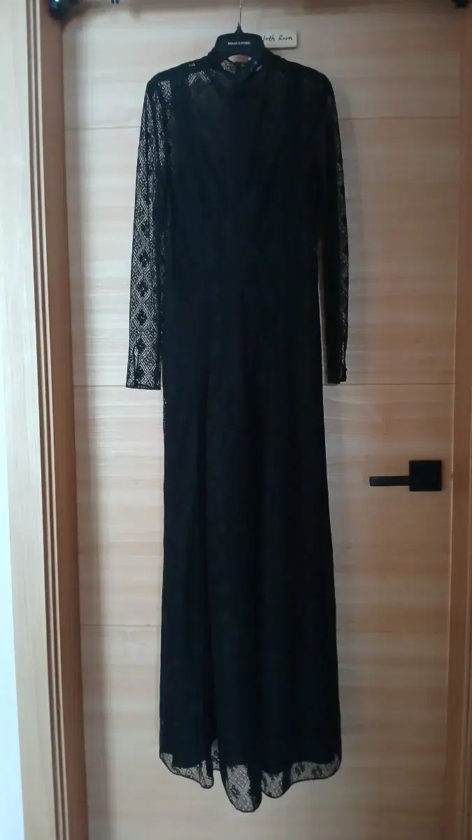ウールロングワンピース 新品 55