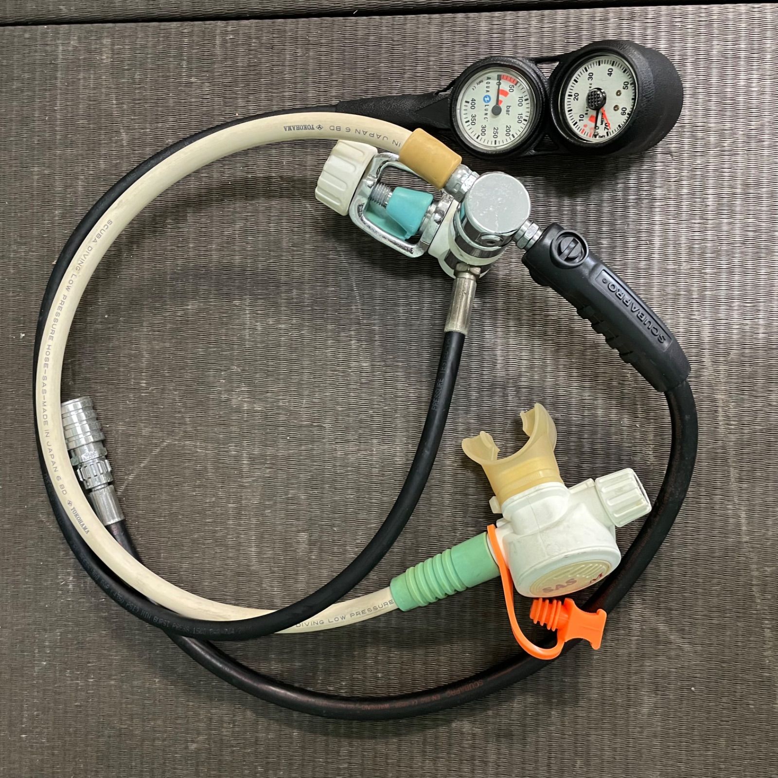 ♭ SAS エスエーエス NEOR-2M スキューバダイビング レギュレータ d 3F