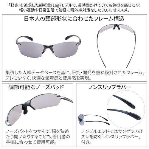 SWANS(スワンズ) 日本製 スポーツサングラス Airless-Leaf fit エアレスリーフフィット (ドライブ ウィーキング アウトドア 用)t 8cddd286 SWANS(スワンズ) 日本製 スポーツサングラス Airless-Leaf fit エアレスリーフフィット (ドライブ ウィーキング アウトドア 用)t 8cddd286