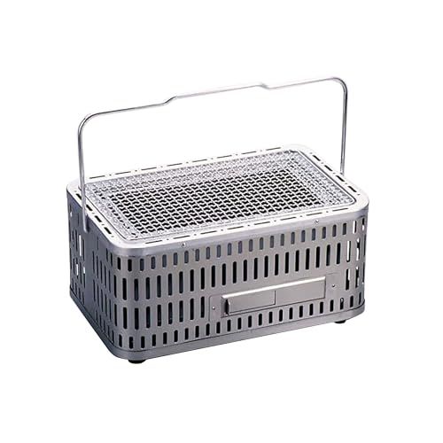 R◆グリーンライフ(GREEN LIFE) 日本製 バーベキュー BBQ 本体が熱くなりにくい 網の高さ調節可能 角型卓上シチリン SC-392 84af83e9