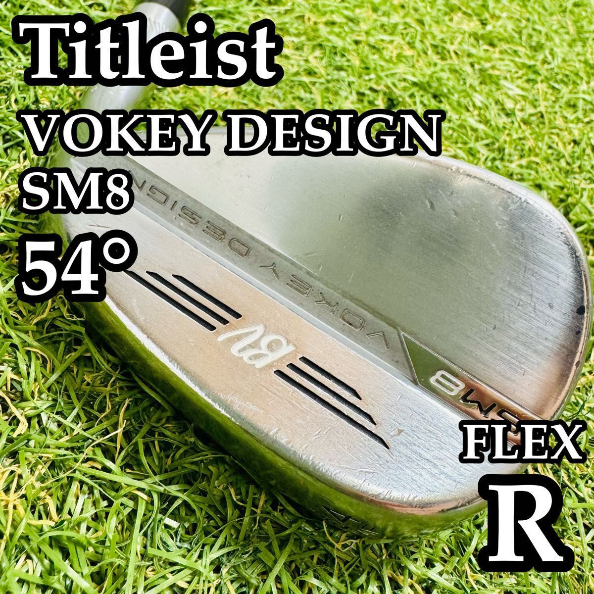 【レアシャフト】タイトリスト ボーケイ SM8 54° 14/F ウェッジ R
