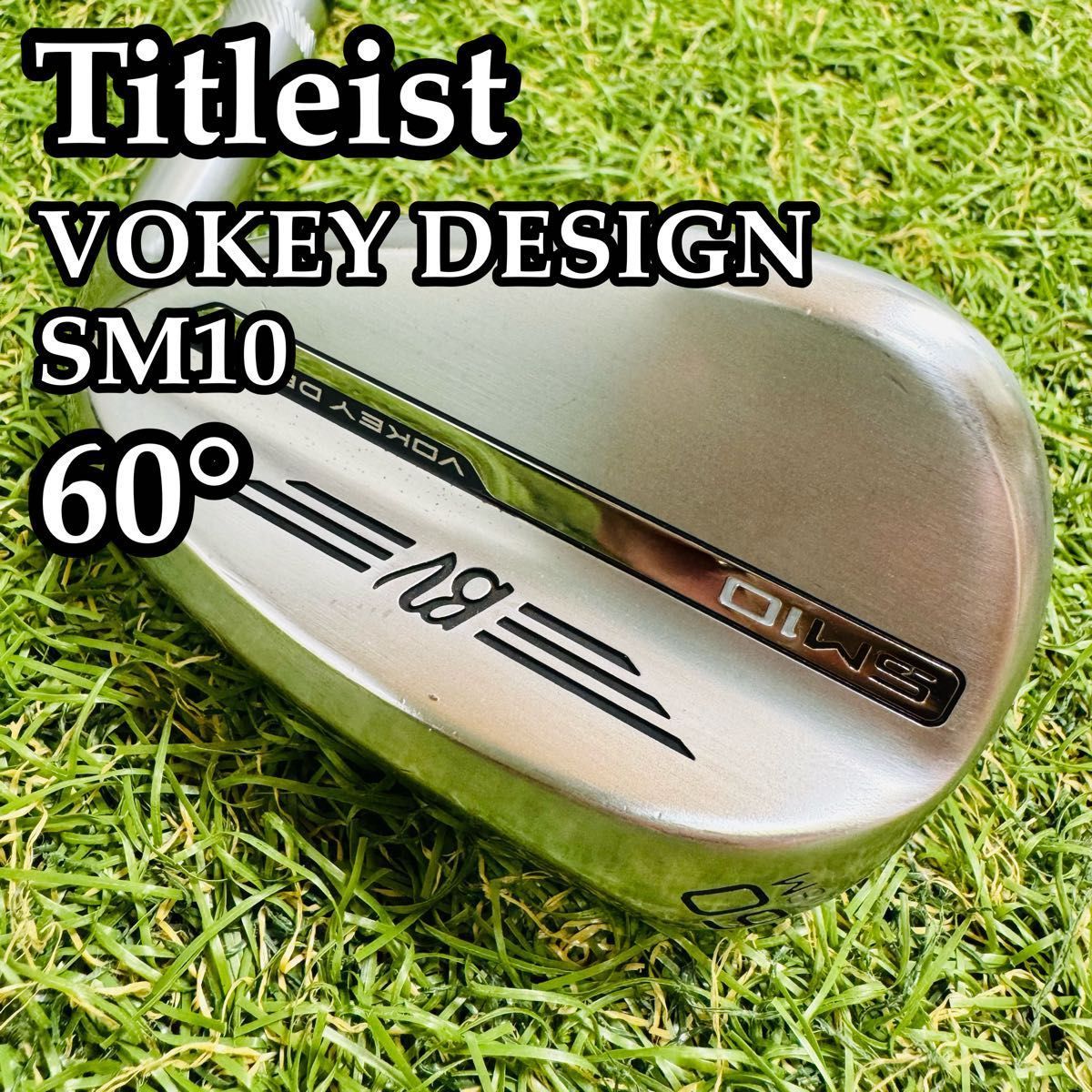 【美品】タイトリスト ボーケイデザイン SM10 60° 08/M ウェッジ