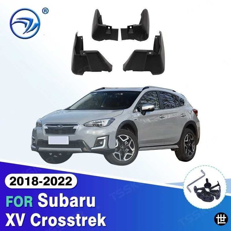 スバル XV クロストレック 2018 - 2022 2019 - 21 用 車用マッドフラップ マッドフラップ マッドガード フラップ フェンダー アクセサリー