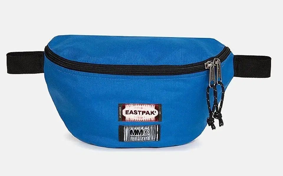 イーストパック メゾン マルジェラ スプリングバッグ ヒップバッグ ブルー 新品