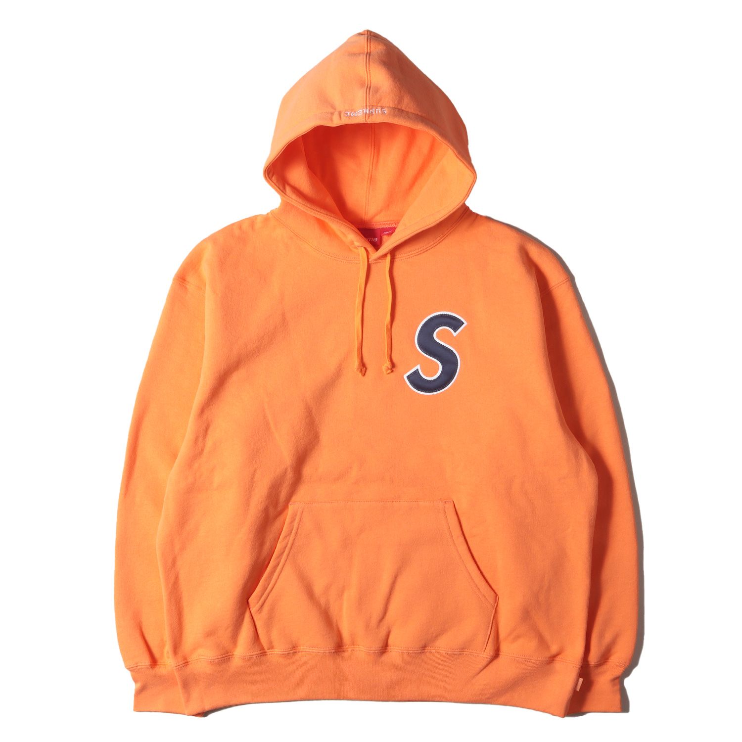 Supreme シュプリーム 25SS Sロゴ スウェットパーカー(S Logo Hooded Sweatshirt) ライトオレンジL