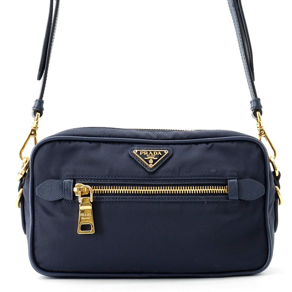 プラダ ショルダーバッグ トライアングルロゴ ナイロン/レザー BT0773 PRADA 58,200円