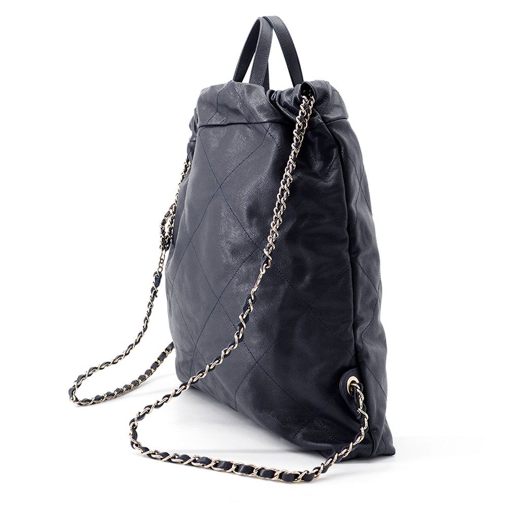 シャネル リュック シャネル22 ラージ キャビアスキン AS3313 CHANEL
