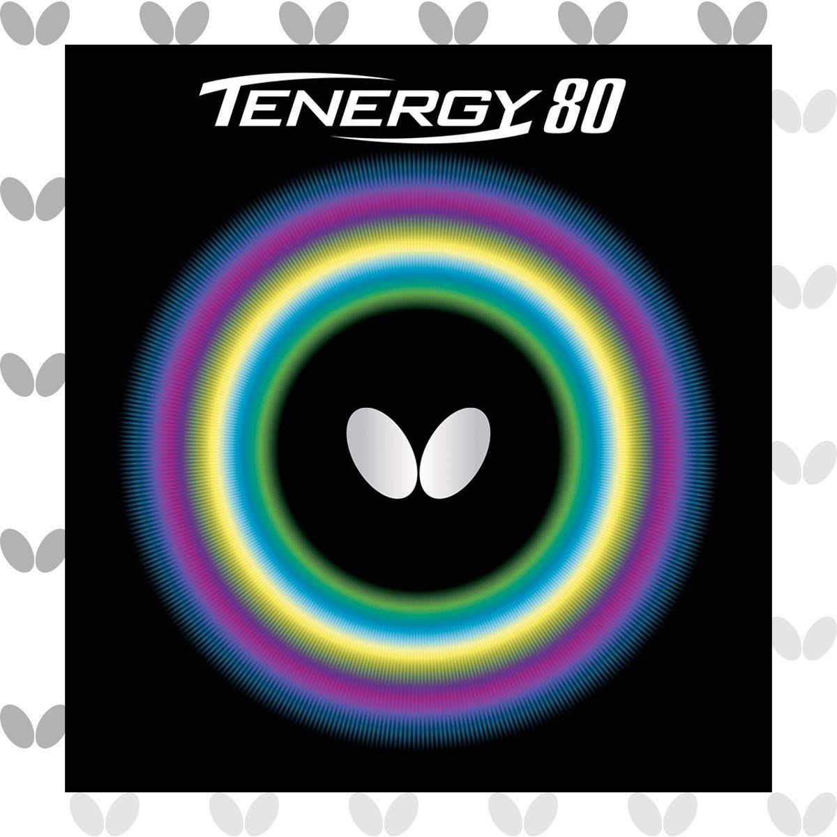 バタフライ(Butterfly) 卓球用裏ラバー テナジー80 05930 ブラック 中