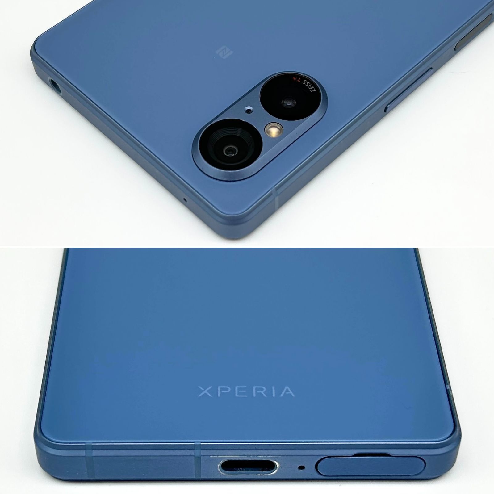 即配【美品】SIMフリー SONY Xperia 5 V 256GB XQ-DE44 ブルー RAM 8GB