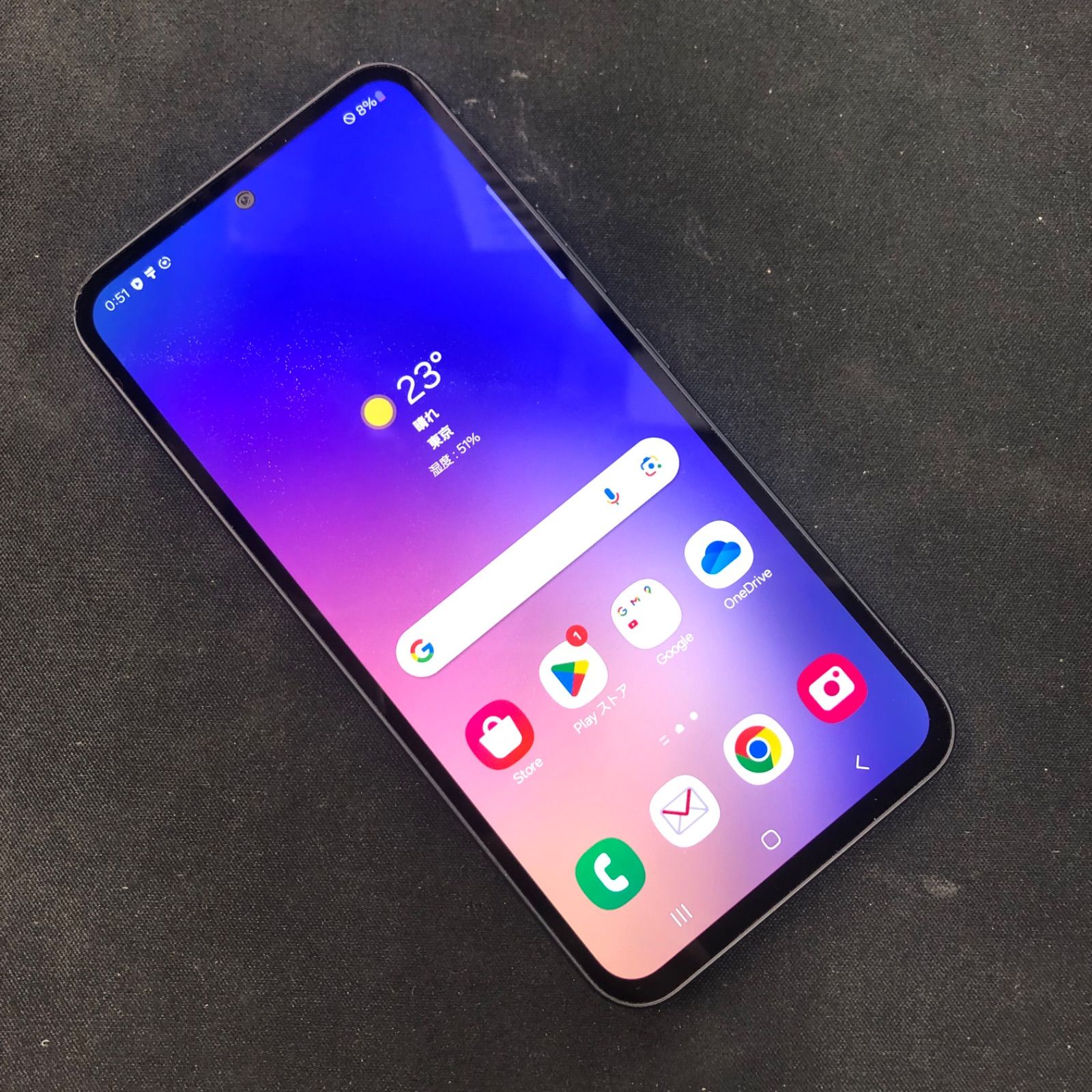 【訳あり品】Galaxy A54 5G docomoSIMロック解除済 128GB SC-53D ブラック【保証なし】