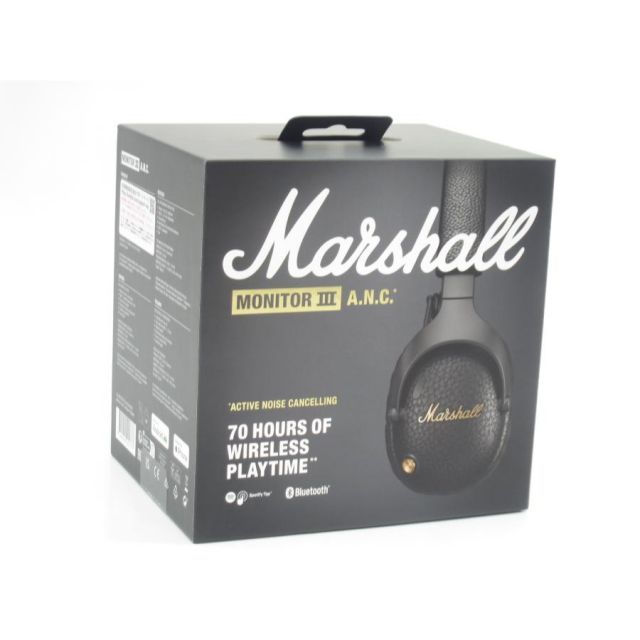 Marshall マーシャル MonitorIII A.N.C. ワイヤレスヘッドホン #UK2474